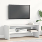 ZNTS TV Cabinet White 100x40x40 cm Engineered Wood 859118