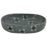 Countertop Basin Blue Oval 59x40x14 cm Ceramic 155105