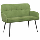 2 Seater Sofa with Metal Legs 2-Seater Light Green Velvet 42051054