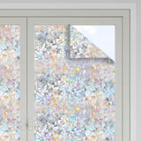 Window Films 3 pcs Frosted 3D Rainbow Pattern PVC 3208983