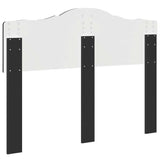 Headboard Black Oak Engineered wood 888672