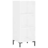 Highboard White 34.5x34x180 cm Engineered Wood 3200321