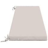 2-Piece Bench Cushions SOEST 2 pcs 100% Polyester White 948971