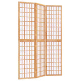 Folding 3-Panel Room Divider Japanese Style 120x170 cm 352083