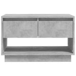 TV Cabinet Concrete Grey 70x41x44 cm Engineered Wood 809498