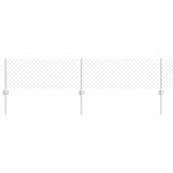 Fence and Post Silver 0.4 x 25 m Steel 3336301