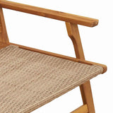 Garden Furniture 2 pcs Beige 67 x 78 x 73 cm Solid Acacia Wood 367829