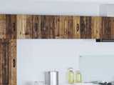 Wall Cabinet PORTO 2 pcs Old Wood 60 x 31 x 40 cm 885282