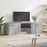 TV Cabinet Grey Sonoma 120x34x37 cm Engineered Wood 833557
