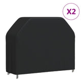 BBQ Covers 2 pcs 162x61x122 cm 420D Oxford Fabric 3203390