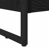 Book Cabinet Black Oak 60 x 30 x 121 cm Engineered Wood 886390