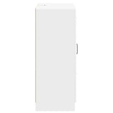 Sideboard High Gloss White 66 x 34.5 x 87 cm Engineered Wood 895779