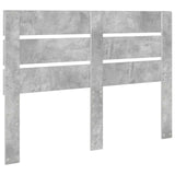 Headboard Concrete Grey Engineered Wood 887540