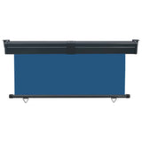 Balcony Side Awning 165x250 cm Blue 48432
