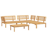 4 Piece Garden Pallet Sofa Set Solid Wood Acacia 3209310