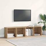 Book Cabinet/TV Cabinet Old Wood 36x30x143cm Engineered Wood 855812