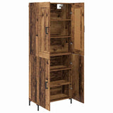 Highboard 2 pcs Old Wood Engineered Wood 3415655