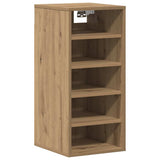 Shoe Cabinets 2 pcs Artisan Oak 32x35x70 cm Engineered Wood 856713
