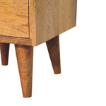 Mini Classic Multi Oak-ish Bedside IN3292