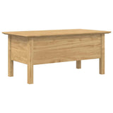 Coffee Table with Drawer BODO Honey Brown 100 x 55 x 45.8 cm 42023483