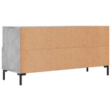 TV Cabinet Concrete Grey 102x36x50 cm Engineered Wood 829040