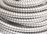 Garden Hose with Spray Nozzle Silver 0,6" 30 m Stainless Steel 154513