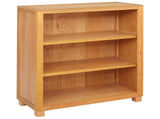 Cabinet with Storage Brown Solid Oak Wood 4106555