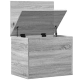 Storage Box Grey Sonoma 60x42x46 cm Engineered Wood 840658