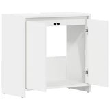 Bathroom Cabinet White 60x33x60 cm Engineered Wood 802642