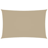 Sunshade Sail Oxford Fabric Rectangular 2.5x5 m Beige 135154