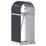 Log Holder Anthracite 40x45x100 cm Galvanised Steel 364557