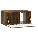 Wall-Mounted TV Cabinet Smoked Oak 59.5 x 41 x 30 cm 898510