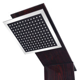 Shower Panel System Glass Brown 142374