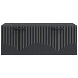 Wall-Mounted TV Cabinet Black 78.5 x 41 x 30 cm Engineered Wood 899026