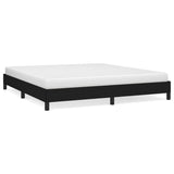 Bed Frame without Mattress Black 180x200 cm Super King Super King Fabric 349829