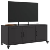 TV Cabinet Black 100.5x39x43.5 cm Steel 846644