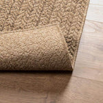 ZNTS Rug ZIZUR 200x290 cm Jute Look Indoor and Outdoor 364834