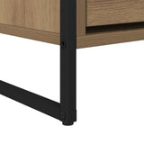 TV Cabinet Artisian Oak 100 x 36 x 49.5 cm Engineered Wood 886563