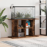 Aquarium Stand Smoked Oak 100x40x60 cm Engineered Wood 833588