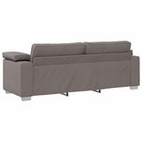 Sofa Taupe 219 x 77 x 82 cm Fabric 4105243