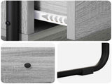 Console Table Grey Sonoma 80 x 40 x 75 cm Engineered Wood 8007548