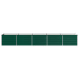 Raised Garden Bed Green 400 x 80 x 55 cm cold-rolled steeel 8006430