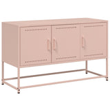 TV Cabinet Pink 100.5x39x60.5 cm Steel 846477