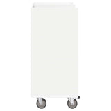 Golf Cabinet with Wheel Plain White 65 x 45 x 98 cm 899447