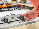 Two Burner Portable Gas Grill T3398P328052
