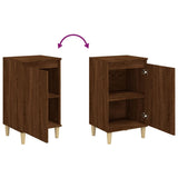 Bedside Cabinets 2 pcs Brown Oak 40x35x70 cm Engineered Wood 819643