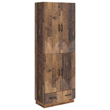 Cabinet Set 2 pcs Old Wood Engineered Wood 3416779