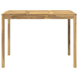 Garden Bar Table White 147 x 88.5 x 105 cm Solid Acacia Wood 901724