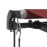 Automatic Retractable Awning Burgundy 350x250 cm 3310184
