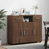 Wooden Cabinet Brown Oak 88.5 x 30.5 x 73 cm Engineered Wood 880288
